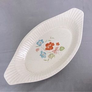 Vintage Treasure Craft Oval Casserole Serving Dish